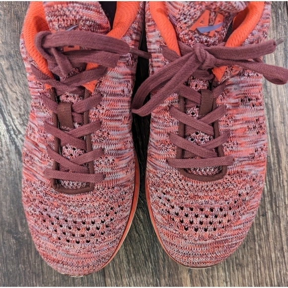 APL Techloom Pro Propelium Pink Orange Lace Up Sneakers Size 7 - Picture 11 of 13